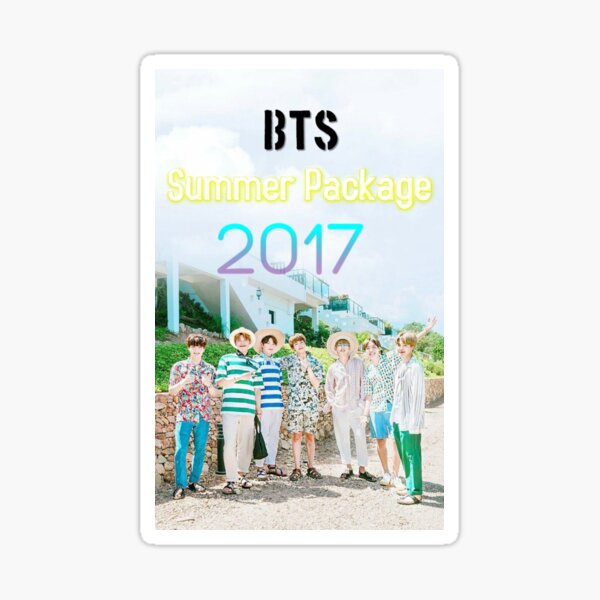 Bts Summer Package 17 Sticker By Phoenixisarmy Redbubble