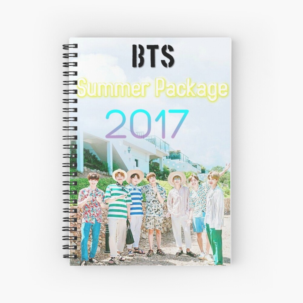 Bts Summer Package 17 Spiral Notebook By Phoenixisarmy Redbubble