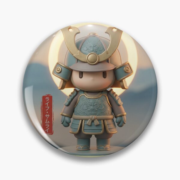 Item preview, The Life Samurai: The "Peaceful Warrior" (Pastel & Powerful) Tulpa designed and sold by CleverCulture.