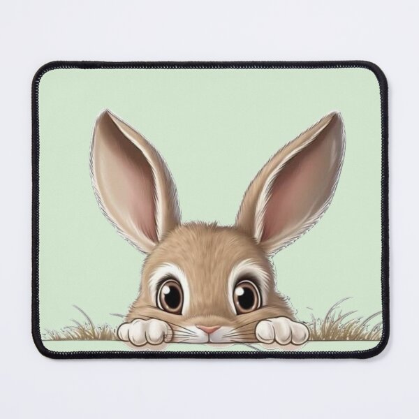 Item preview, Cute Fluffy Easter Bunny designed and sold by ArtsByAdriana.
