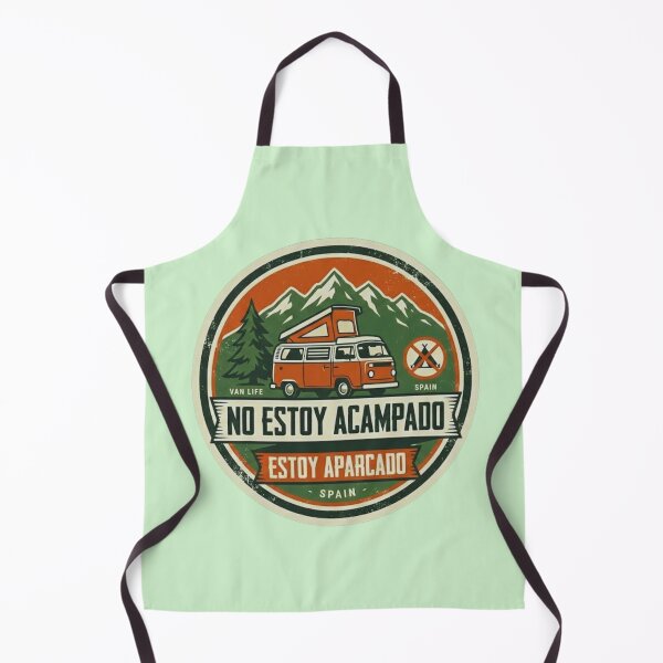 Item preview, I'm not camped out - Van Life Spain Retro Badge designed and sold by VanSpirit.