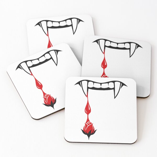Item preview, Blood Drip Rose – Minimal Gothic Symbol designed and sold by Mouraludia.
