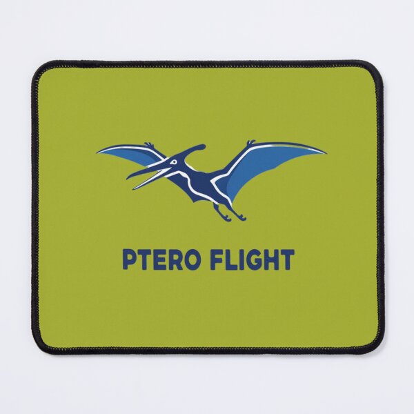 Item preview, Minimalist Blue Pterosaur Paleontology Graphic designed and sold by InkWeaveShop.