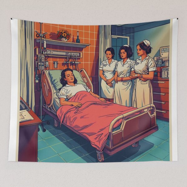 Item preview, Hospital Nursing Team Artwork designed and sold by ShadyArfaa.