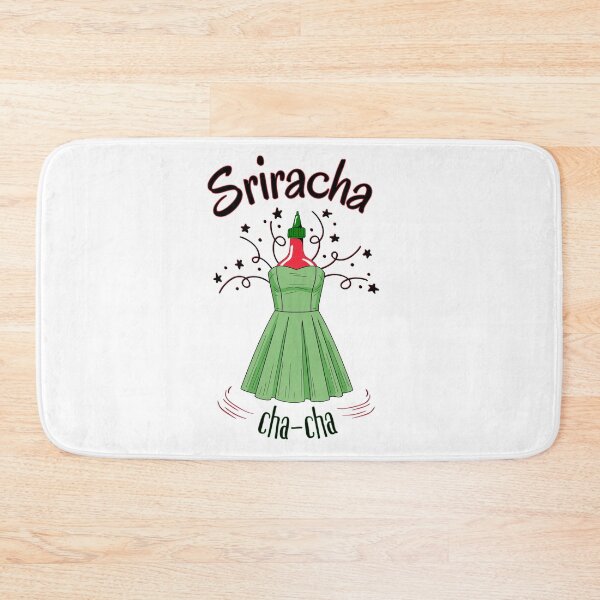 Item preview, Sriracha-cha-cha | Funny Spicy Hot Sauce Dance Pun designed and sold by SunandShade.