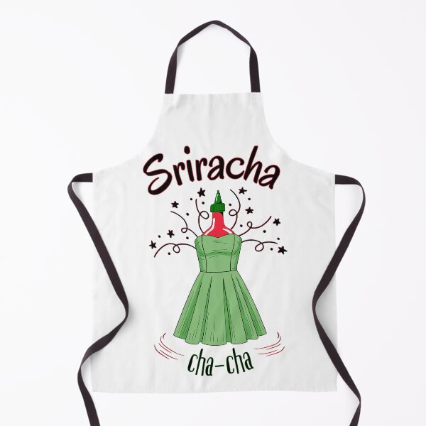 Item preview, Sriracha-cha-cha | Funny Spicy Hot Sauce Dance Pun designed and sold by SunandShade.