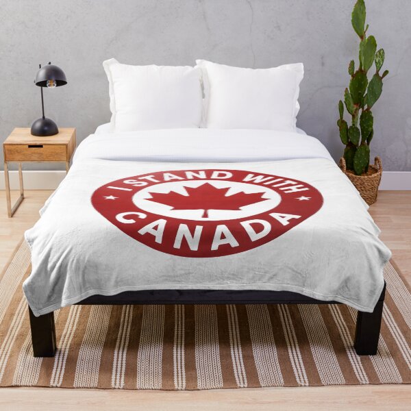 Aperçu de l'œuvre Je soutiens le Canada créée et vendue par BuxomBabe21.