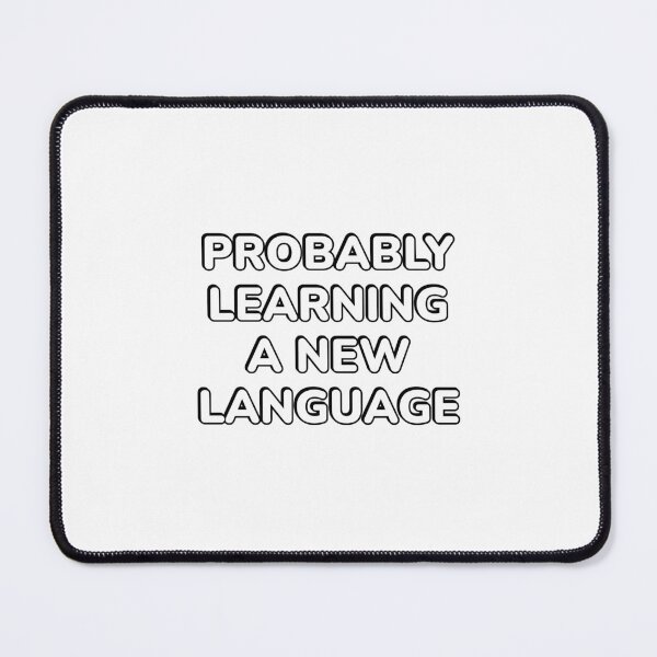 Item preview, Learning A New Language designed and sold by Inspirationmotivation.