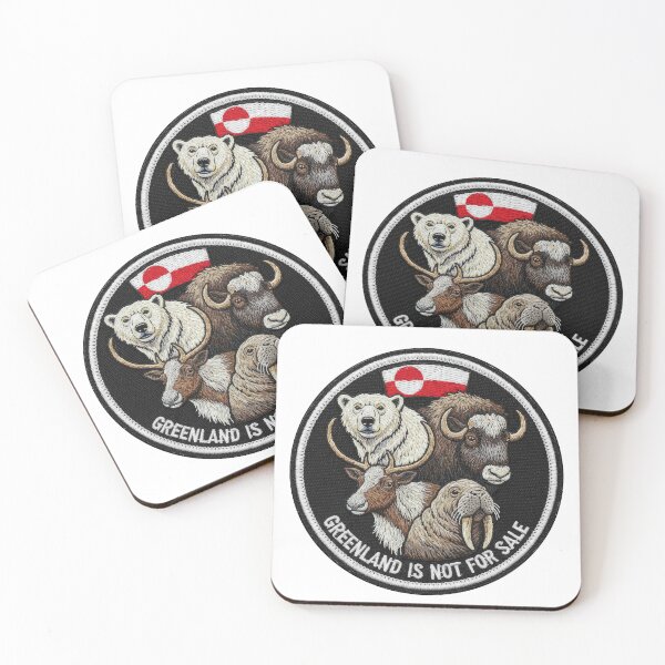Item preview, Greenland is Not For Sale designed and sold by Dandy Pixel.