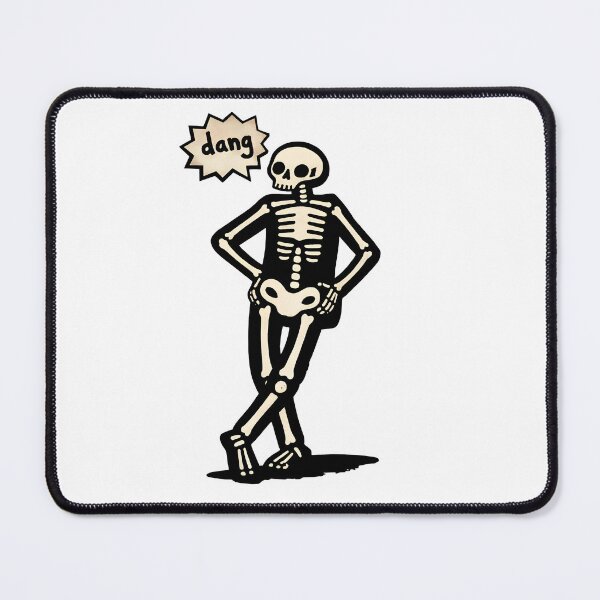 Item preview, Dang Skeleton Funny Halloween Illustration designed and sold by Senkov.