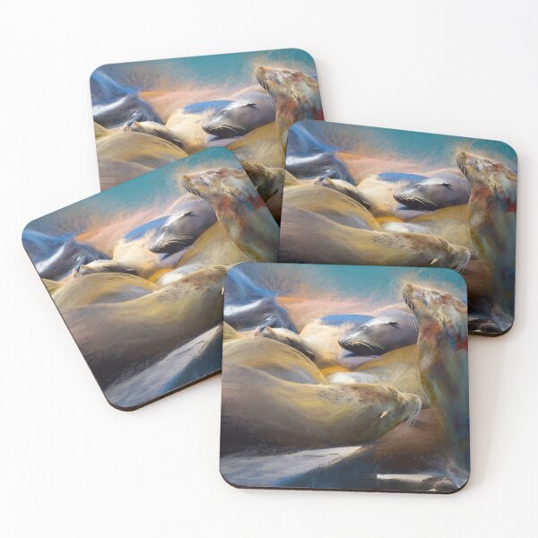 Item preview, Basking in the Sun with the Seal Spirits designed and sold by Wayne King.