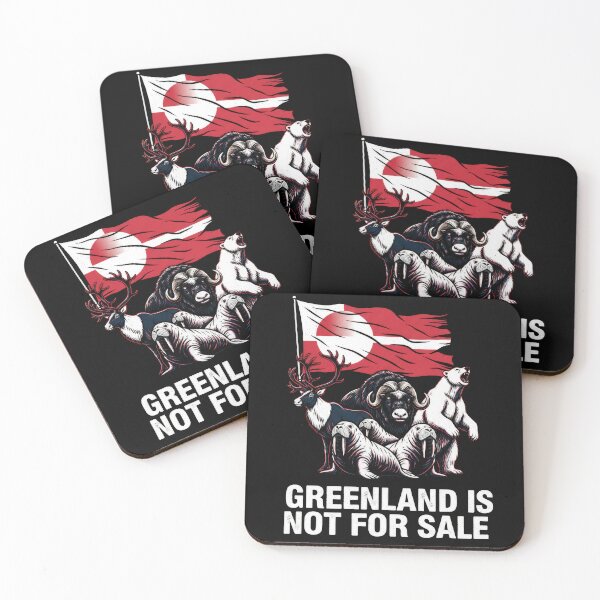 Item preview, Greenland is Not For Sale designed and sold by Dandy Pixel.