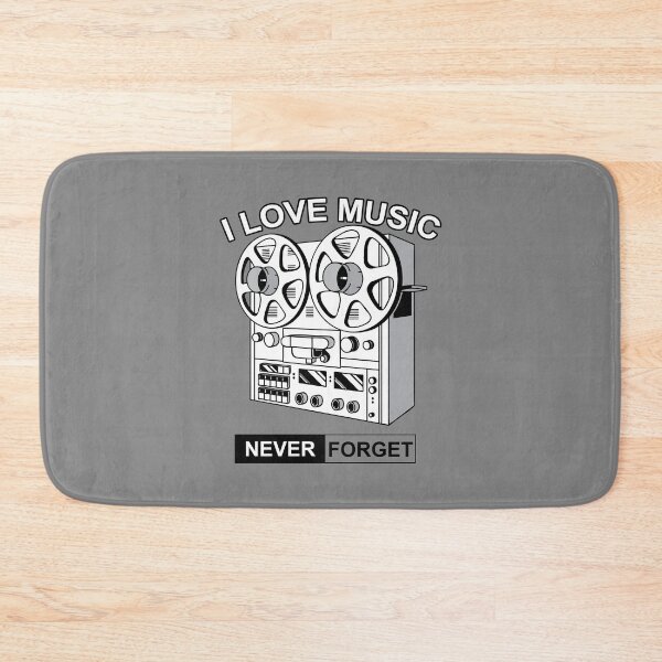 Item preview, I LOVE MUSIC NEVER FORGET designed and sold by knight studio 77.