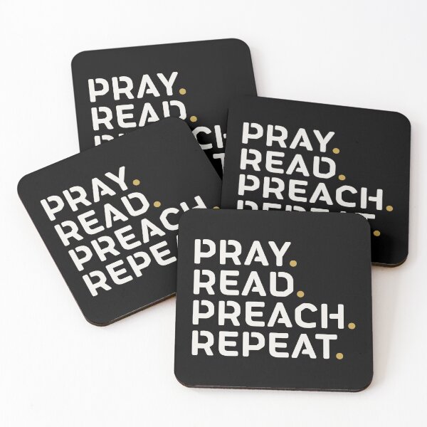 Item preview, Pray Read Preach Repeat, Preacher Pastor Minister Design designed and sold by Angela Dow.