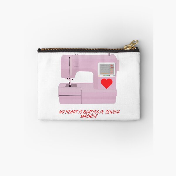 Item preview, MY HEART IS BEATING IN SEWIG MACHINE LOVE TO SEWING designed and sold by AleksandraJac05.