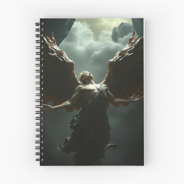 Item preview, Fallen angel with torn wings designed and sold by Mmarchi1991.