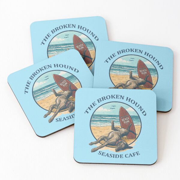 Item preview, Broken Hound Seaside Cafe designed and sold by Irish Wolfhound Central.