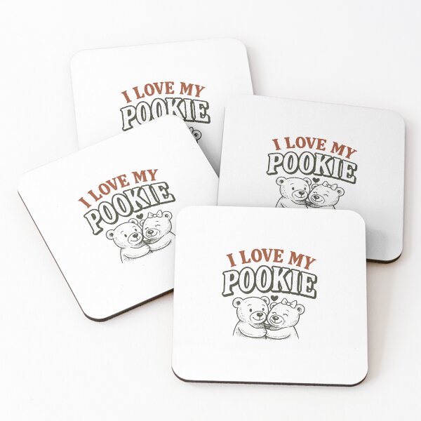 Item preview, I love my Pookie - Valentine's Day designed and sold by TrendAndTinsel.
