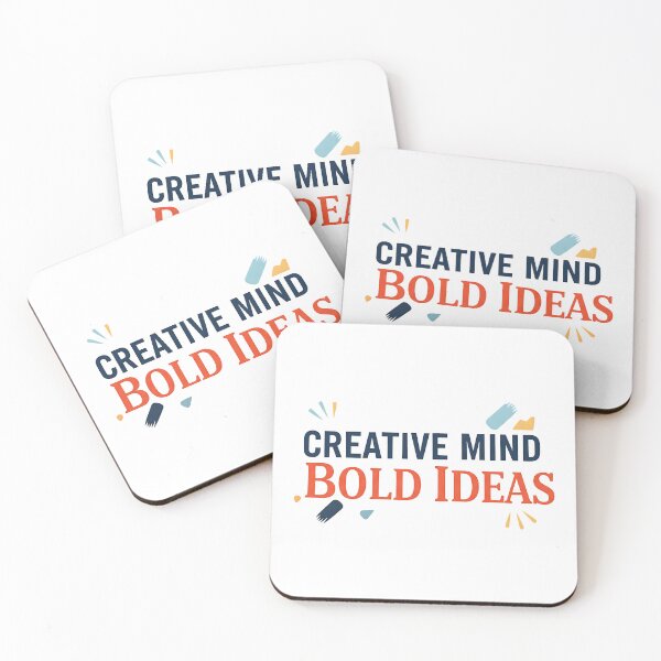 Item preview, Creative Mind Bold Ideas T-Shirt – Graphic Designer Inspiration Tee designed and sold by Muzgle.