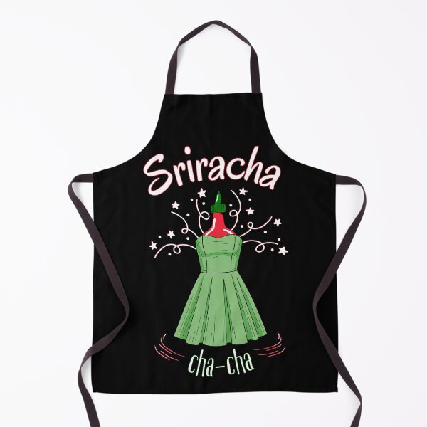 Item preview, Sriracha-cha-cha | Funny Spicy Hot Sauce Dance Pun designed and sold by SunandShade.