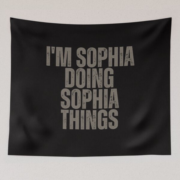 Item preview, I'M SOPHIA DOING SOPHIA THINGS Shirt Funny Christmas Gift Idea designed and sold by WeirdlyRare.