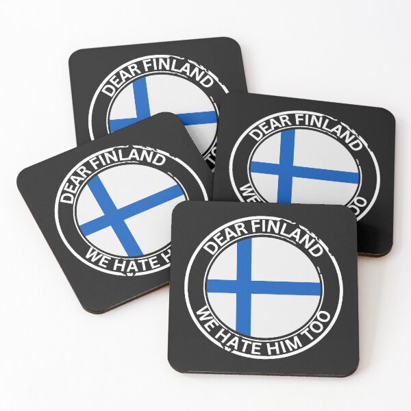 Item preview,  Support and stand with Greenland Denmark Dear Finland we hate him too  designed and sold by erozzz.