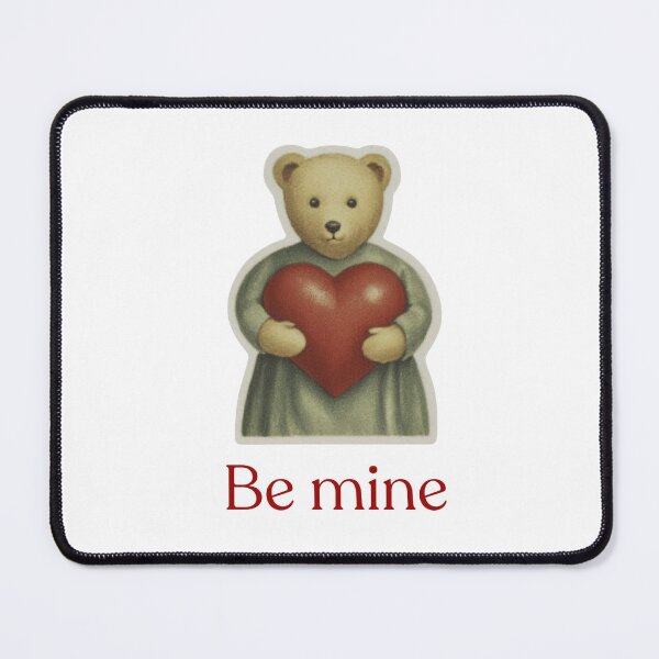 Item preview, Teddy bear with a giant heart designed and sold by EpicMerchRealm.