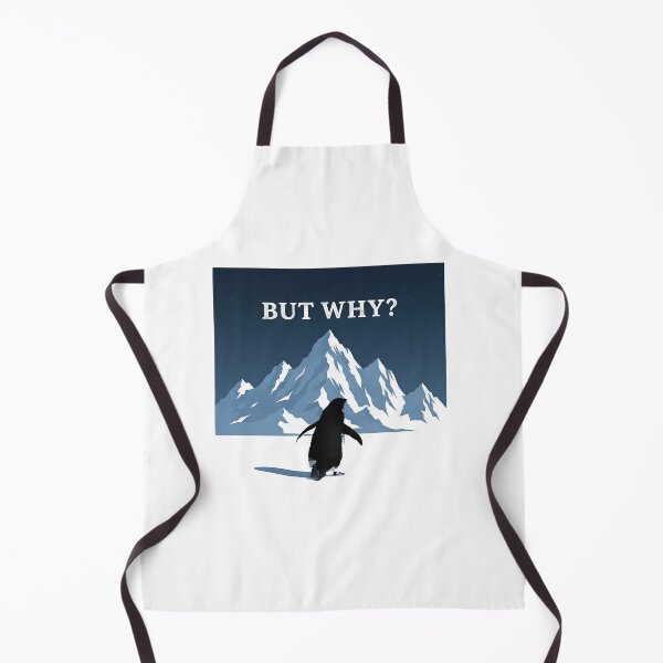 Item preview, But Why? Nihilist Penguin Meme Design designed and sold by Dandy Pixel.