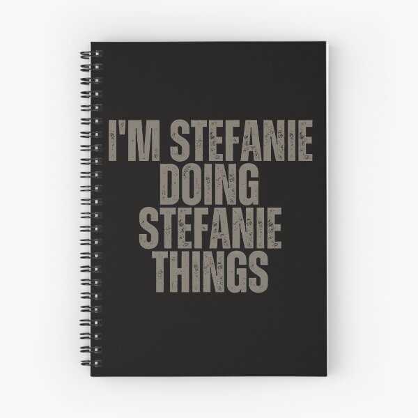 Item preview, I'M STEFANIE DOING STEFANIE THINGS Shirt Funny Christmas Gift Idea designed and sold by WeirdlyRare.