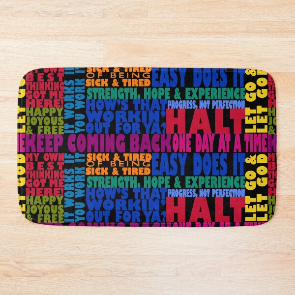 Item preview, 12 Step AA Recovery Slogans designed and sold by Henry Nelson Design.