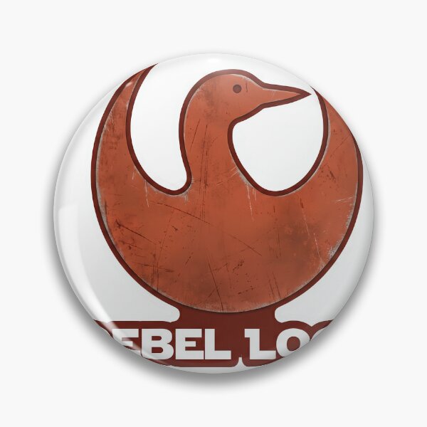 Item preview, Red Rebel Loon - Distressed Scratched Metal Minnesota designed and sold by The Grumpy Pet Club.