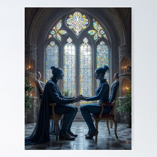 Item preview, Sacred Union of Shadows designed and sold by KunstGeist.