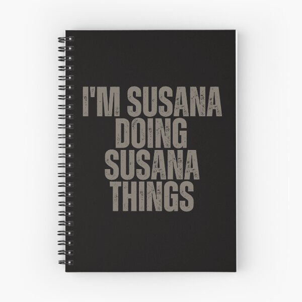 Item preview, I'M SUSANA DOING SUSANA THINGS Shirt Funny Christmas Gift Idea designed and sold by WeirdlyRare.