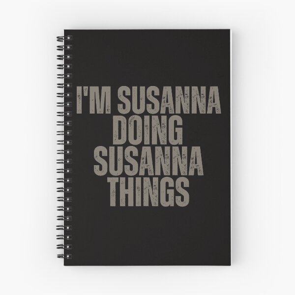 Item preview, I'M SUSANNA DOING SUSANNA THINGS Shirt Funny Christmas Gift Idea designed and sold by WeirdlyRare.