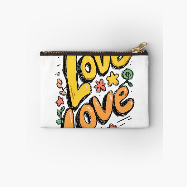 Item preview, Love Love Groovy Retro Cute Typography designed and sold by etuvibes.