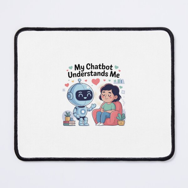 Item preview, AI Mental Health Connection - Funny designed and sold by TrendAndTinsel.