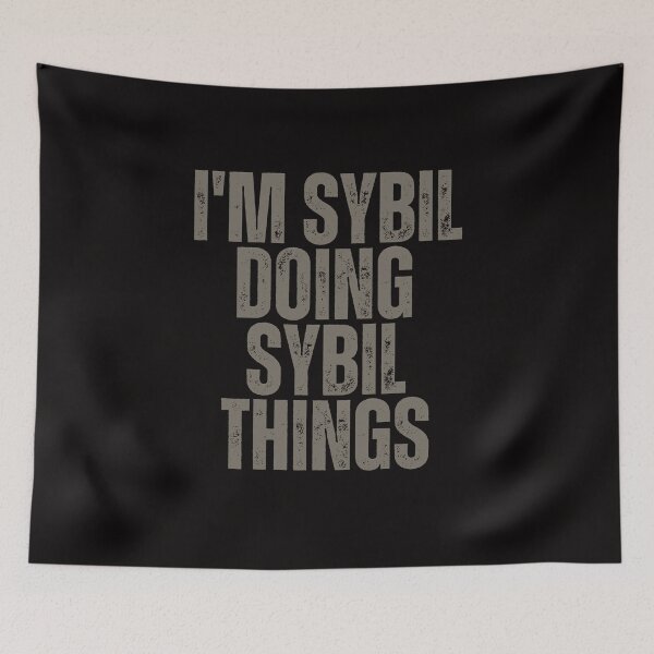 Item preview, I'M SYBIL DOING SYBIL THINGS Shirt Funny Christmas Gift Idea designed and sold by WeirdlyRare.
