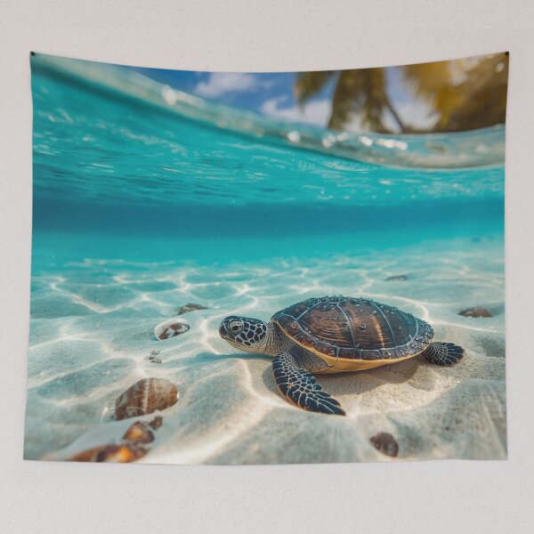 Item preview, Blue Ocean Weaves and a Turtle 7 designed and sold by AlinaSCorner.