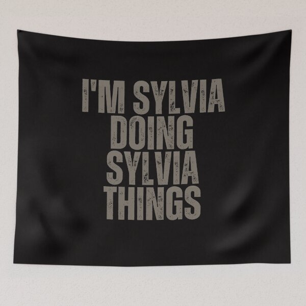 Item preview, I'M SYLVIA DOING SYLVIA THINGS Shirt Funny Christmas Gift Idea designed and sold by WeirdlyRare.