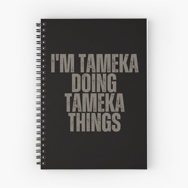 Item preview, I'M TAMEKA DOING TAMEKA THINGS Shirt Funny Christmas Gift Idea designed and sold by WeirdlyRare.
