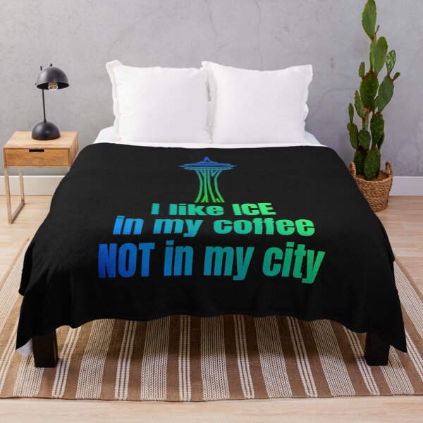 Item preview, I like ICE in my coffee NOT in my city- Seattle Washington WA designed and sold by EvergreenRevolt.