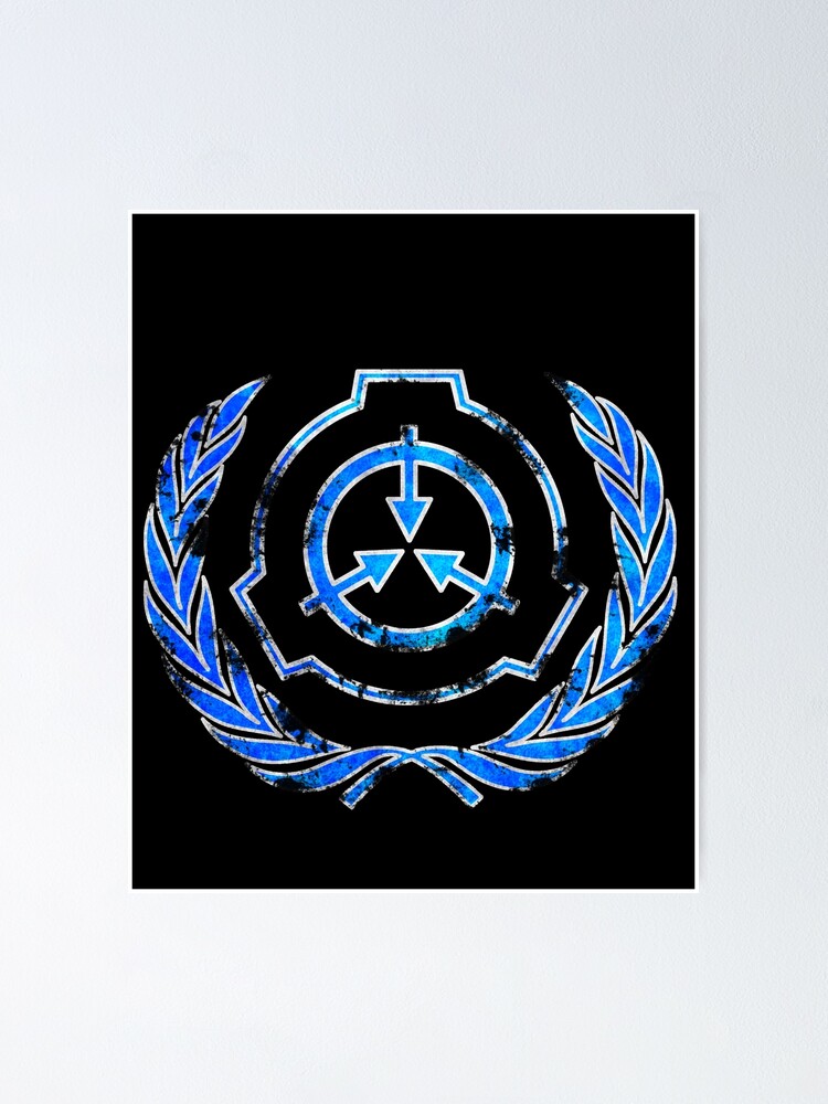 SCP Logo Blue Sticker – The SCP Store