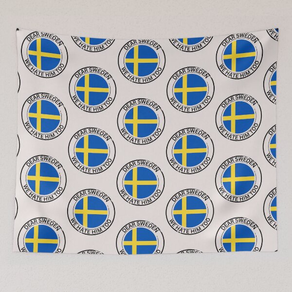 Item preview, Support and stand with Greenland Denmark Dear Sweden we hate him too  designed and sold by erozzz.