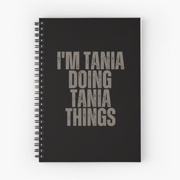 Item preview, I'M TANIA DOING TANIA THINGS Shirt Funny Christmas Gift Idea designed and sold by WeirdlyRare.