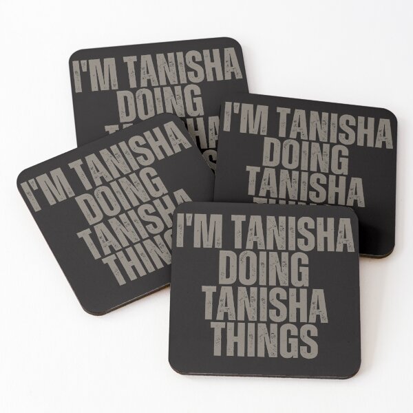 Item preview, I'M TANISHA DOING TANISHA THINGS Shirt Funny Christmas Gift Idea designed and sold by WeirdlyRare.