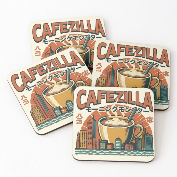 Item preview, Cafezilla – giant coffee, Japanese style designed and sold by LuloCreative.
