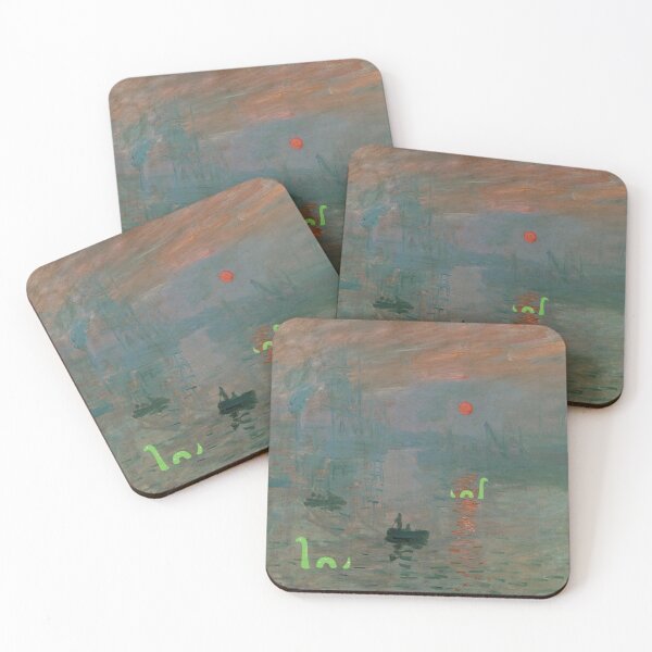 Item preview, Impression Sunrise Loch Ness Parody – Subtle Classical Art Humor designed and sold by art4artsak3.