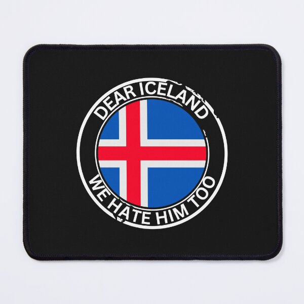 Item preview, Support and stand with Greenland Denmark Dear Iceland we hate him too designed and sold by erozzz.