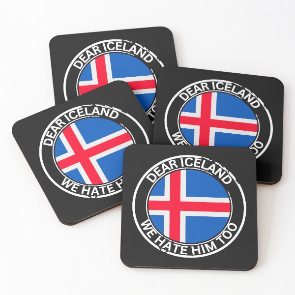 Item preview,  Support and stand with Greenland Denmark Dear Iceland we hate him too  designed and sold by erozzz.