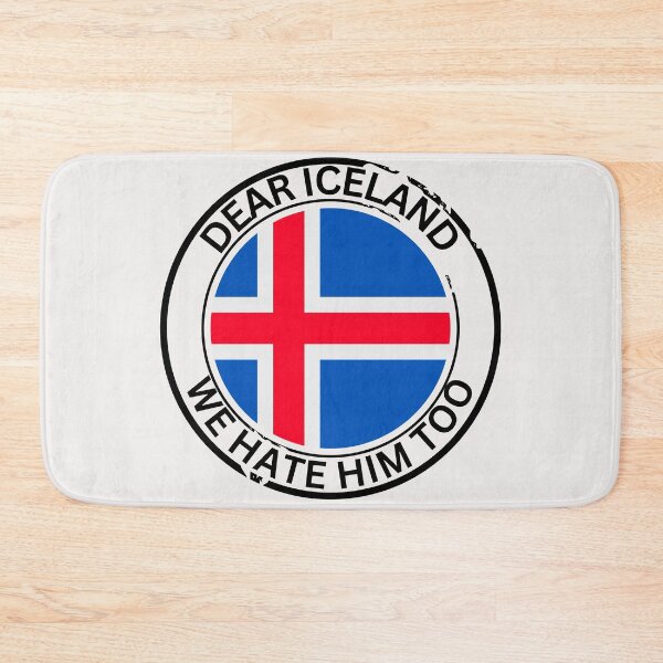 Item preview,  Support and stand with Greenland Denmark Dear Iceland we hate him too  designed and sold by erozzz.